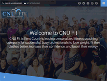 Tablet Screenshot of cnufit.com